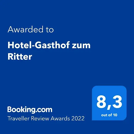 Hotel-gasthof Zum Ritter 호텔